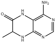 6-Pteridinol,4-amino-7,8-dihydro-7-methyl-(8CI) 구조식 이미지