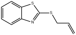 Benzothiazole, 2-(2-propenylthio)- (9CI) Structure