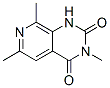 3,6,8-Trimethylpyrido[3,4-d]pyrimidine-2,4(1H,3H)-dione Structure