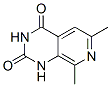 6,8-Dimethylpyrido[3,4-d]pyrimidine-2,4(1H,3H)-dione 구조식 이미지