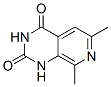 6,8-Dimethylpyrido[3,4-d]pyrimidine-2,4(1H,3H)-dione Structure