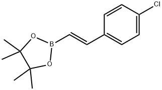 4-chloro-trans-beta-styrylboronic acid pinacol ester 구조식 이미지