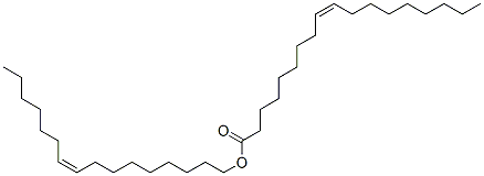 Oleic acid (Z)-9-hexadecenyl ester Structure