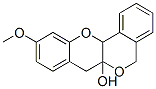 5,12a-Dihydro-10-methoxy-[2]benzopyrano[4,3-b][1]benzopyran-6a(7H)-ol Structure