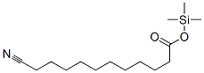 Trimethylsilyl 11-cyanoundecanoate Structure