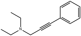 3-디에틸아미노-1-페닐프로핀 구조식 이미지