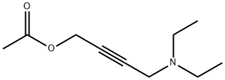 1-Acetoxy-4-diethylamino-2-butyne Structure