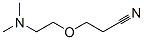 3-[2-(dimethylamino)ethoxy]propiononitrile Structure