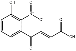 (2E)-4-(3-Hydroxy-2-nitrophenyl)-4-oxo-2-butenoic Acid Structure