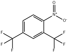 1-Nitro-2,4-bis-(trifluoromethyl)benzene Structure