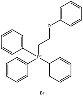 (2-PHENOXYETHYL)(TRIPHENYL)PHOSPHONIUM BROMIDE Structure
