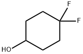 4,4-Difluorocyclohexanol Structure