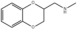 1,4-BENZODIOXAN-2-METHYLAMINE, N-METHYL- 구조식 이미지