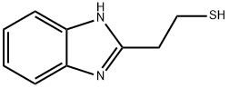1H-벤즈이미다졸-2-에탄티올(9CI) 구조식 이미지