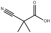 2-cyano-2-methylpropanoic acid 구조식 이미지