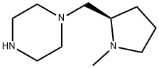 Piperazine, 1-[[(2R)-1-methyl-2-pyrrolidinyl]methyl]- (9CI) 구조식 이미지
