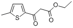 ETHYL (5-METHYL-2-THENOYL)ACETATE Structure