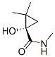 시클로프로판카르복스아미드,1-히드록시-N,2,2-트리메틸-,(1S)-(9CI) 구조식 이미지