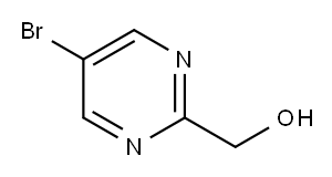 2-Pyrimidinemethanol, 5-bromo- (8CI,9CI) Structure