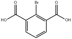 2-bromobenzene-1,3-dicarboxylic acid Structure