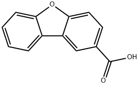 2-dibenzofurancarboxylic acid 구조식 이미지