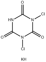 디클로로이소시아노산 칼륨 구조식 이미지