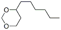 4-hexyl-1,3-dioxane Structure