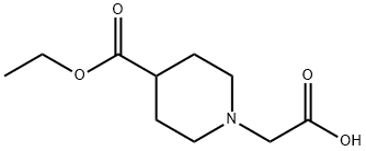 [4-(ETHOXYCARBONYL)PIPERIDIN-1-YL]아세트산 구조식 이미지