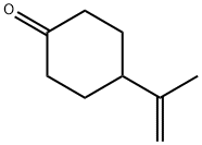 Cyclohexanone, 4-(1-methylethenyl)- 구조식 이미지