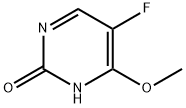 2(1H)-Pyrimidinone, 5-fluoro-4-methoxy- (8CI) 구조식 이미지