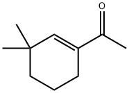 에타논,1-(3,3-디메틸-1-시클로헥센-1-일)- 구조식 이미지
