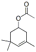3,5,5-trimethylcyclohex-3-en-1-yl acetate  Structure