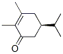 2-Cyclohexen-1-one,2,3-dimethyl-5-(1-methylethyl)-,(5R)-(9CI) Structure