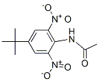 N-(4-tert-부틸-2,6-디니트로페닐)아세트아미드 구조식 이미지