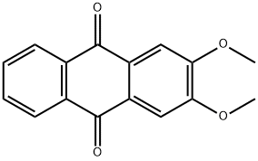 2,3-DIMETHOXYANTHRAQUINONE Structure