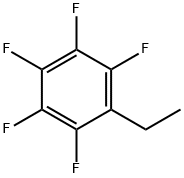1,2,3,4,5-Pentafluoro-6-ethylbenzene Structure
