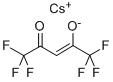 1,1,1,5,5,5-헥사플루오로-2,4-펜타네디오나토세슘 구조식 이미지