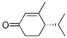 2-Cyclohexen-1-one,3-methyl-4-(1-methylethyl)-,(4S)-(9CI) Structure