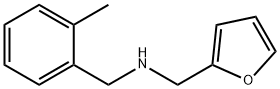 FURAN-2-YLMETHYL-(2-METHYL-BENZYL)-AMINE Structure