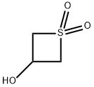3-Thietanol,1,1-dioxide Structure
