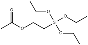 ACETOXYETHYLTRIETHOXYSILANE Structure