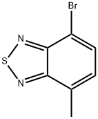 4-브로모-7-메틸-벤조[1,2,5]티아디아졸 구조식 이미지