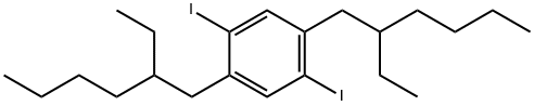 1 4-BIS-(2-ETHYLHEXYL)-2 5-DIIODOBENZEN& Structure