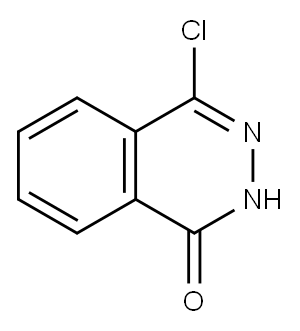4-CHLORO-1,2-DIHYDROPHTHALAZIN-1-ONE 구조식 이미지