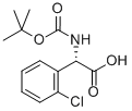 (S)-N-BOC-(2'-CHLOROPHENYL)GLYCINE
 Structure
