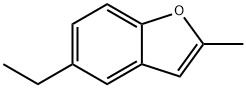 Benzofuran,  5-ethyl-2-methyl- Structure