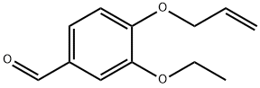 Benzaldehyde, 3-ethoxy-4-(2-propenyloxy)- (9CI) 구조식 이미지