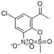 ETHANONE, 1-[5-CHLORO-2-[(METHYLSULFONYL)OXY]-3-NITROPHENYL]- Structure