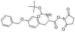 BOC-TYR(BZL)-OSU Structure