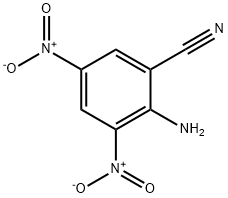 2-amino-3,5-dinitrobenzonitrile Structure